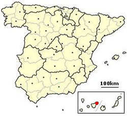 Santa Cruz de Tenerife - poloha