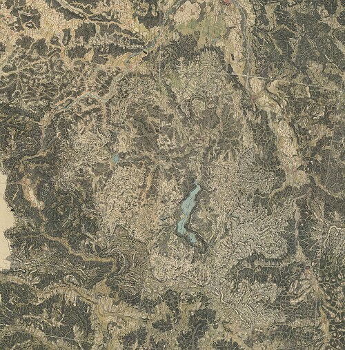 Mapa Berchtesgadu