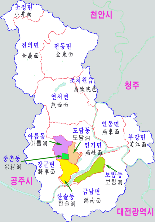 Mapa Sejong 2