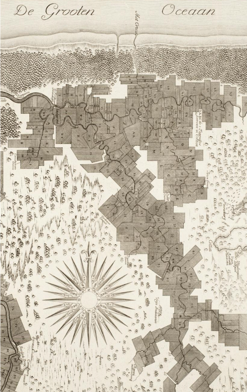 Výběr mapy Lavaux - 1737