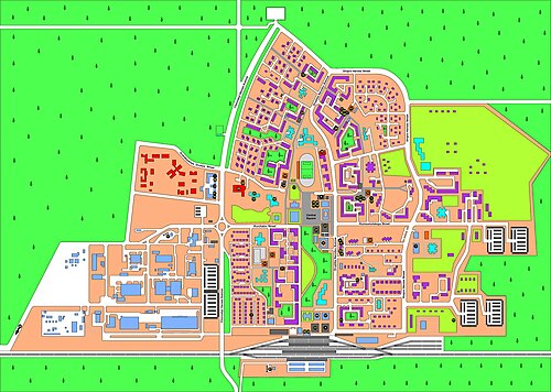 Mapa Slavutyče