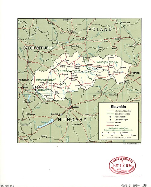 Slovensko. LOC 94683942