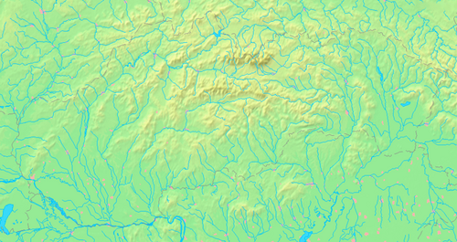 Slovensko - Nová podkladová mapa