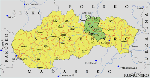 Slovensko - region Spiš