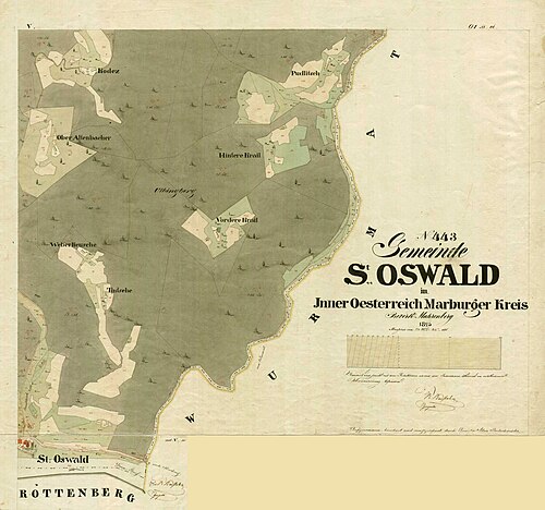 Katastr sv. Osvalda v Drauwalde