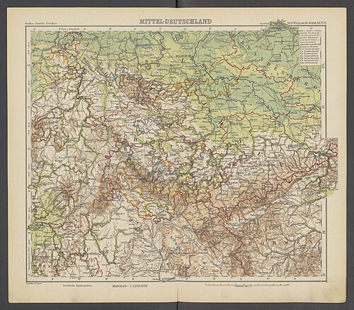 Sydow-Wagnerův školní atlas 1904