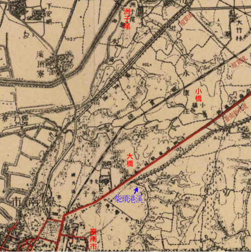 Mapa Tainanu a Šokjia 1941