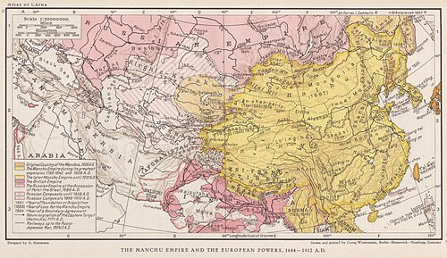 Mandžuská říše a evropské mocnosti 1644-1912