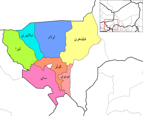 Arrondisementy Tillaberíu