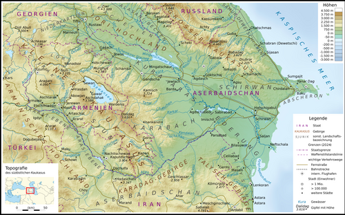 Topomap AZ AM