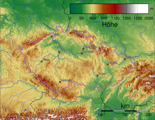 Česká topografická mapa