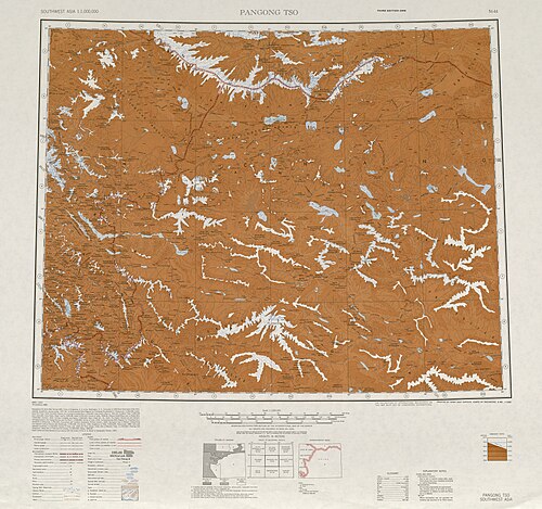Topografická mapa Indie (arkusz NI 44, 3. vyd.)