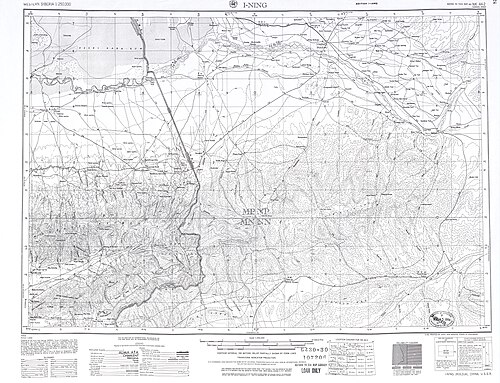 Mapa SSSR NK 44-2 I-Ning
