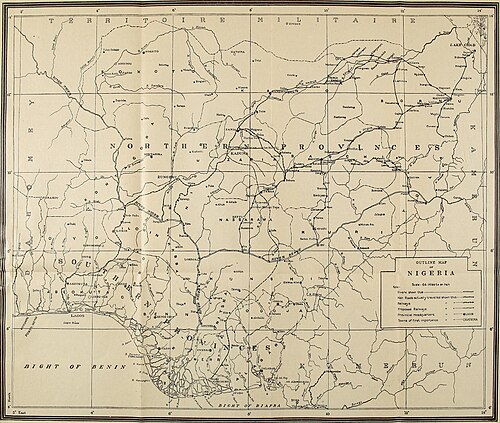 Nigérie 1922