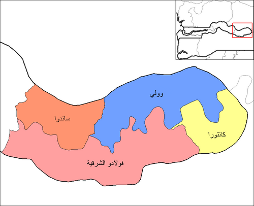 Okresy Upper River