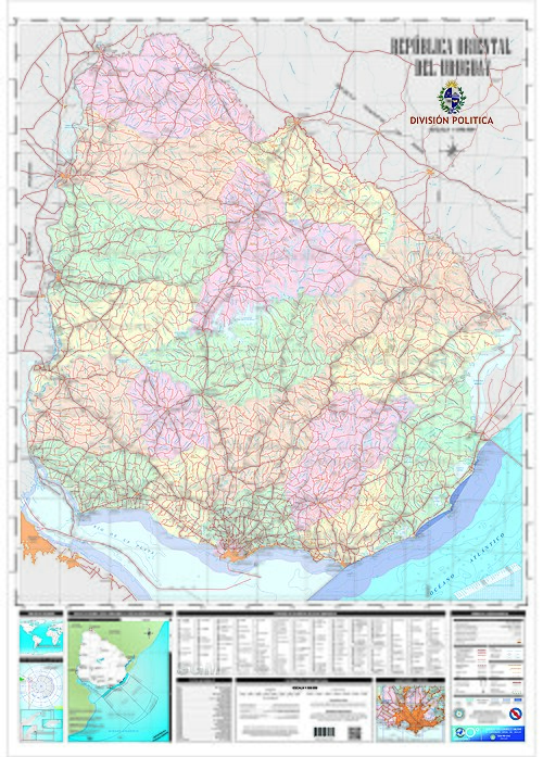 Uruguay 1:500 000