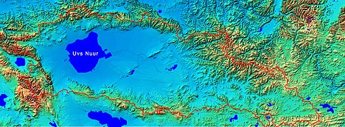 Povodí jezera Uvs Nuur