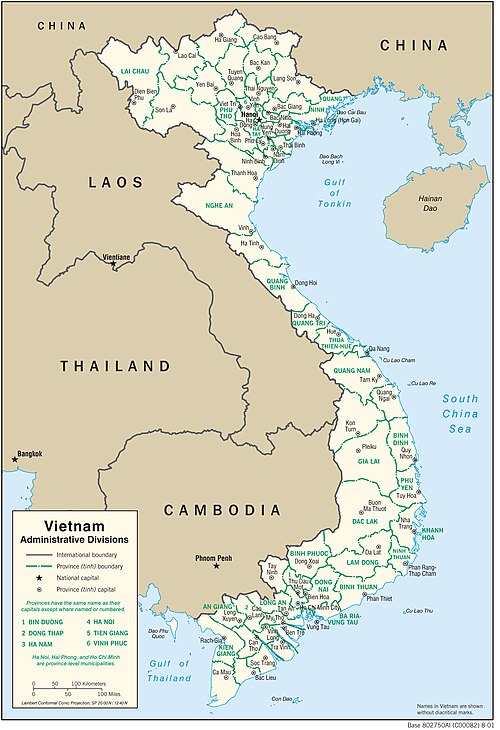 Administrativa Vietnamu