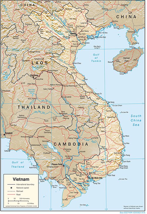 Fyzická geografie Vietnamu