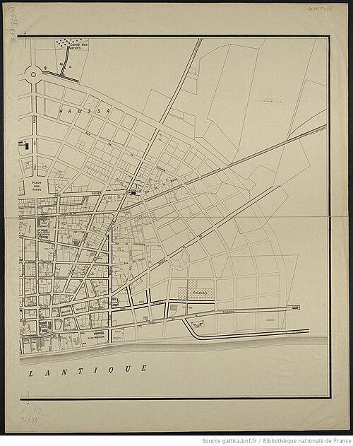 Město Lomé 1931 (pravá část)