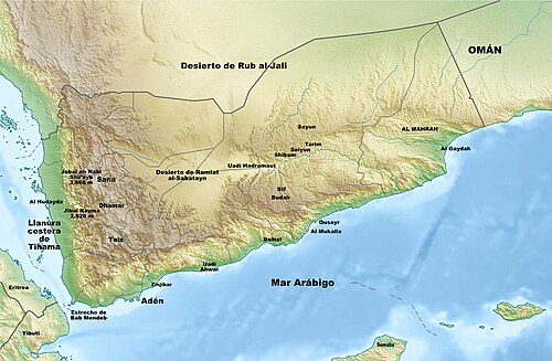 Reliéf Jemenu