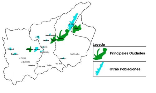 Metropolitní zóna státu Mérida Venezuela