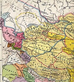 Chanát Zungar v roce 1760